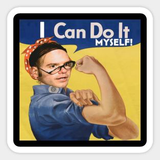 I can do it myself! Sticker